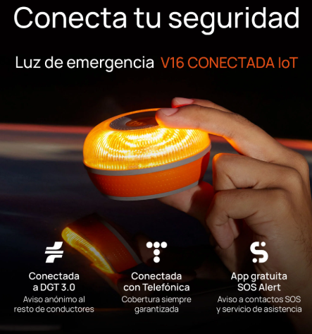 Luz de Emergencia para Coche  (V16 Homologada DGT)