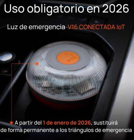 Luz de Emergencia para Coche  (V16 Homologada DGT)