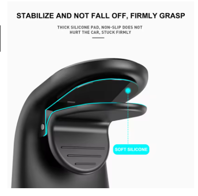 Soporte Magnético Universal para Teléfono de Coche | Clip de Ventilación con Rotación 360°