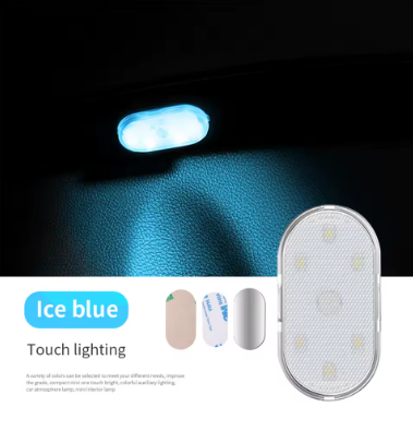 Luces LED Multicolores para Autos – Luz Táctil con Sensor para Techo Interior